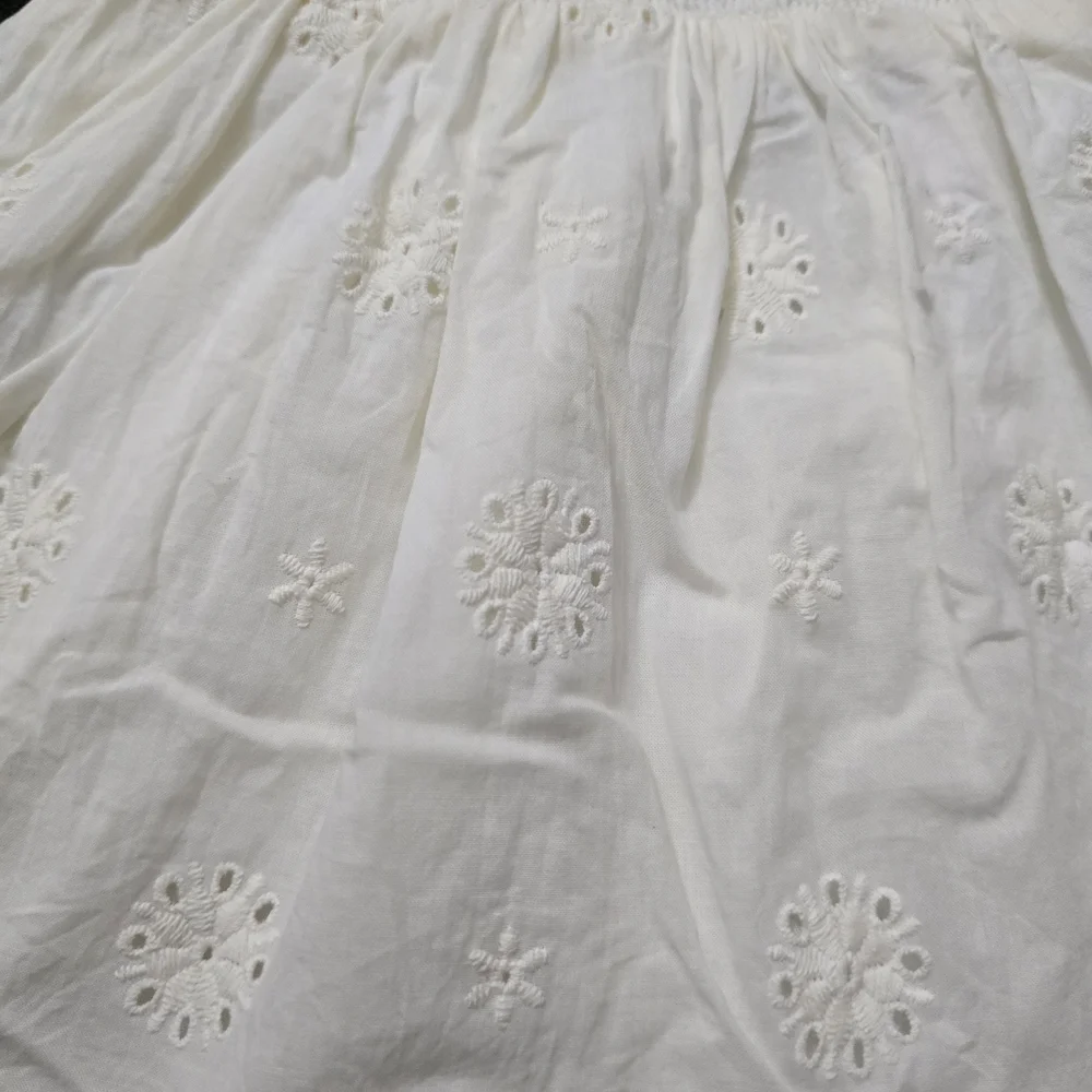 Tommy Bahama White Dress with Red Tights